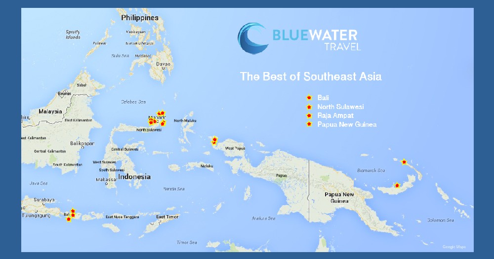 Bluewater Travel Best of Southeast Asia dive travel tour