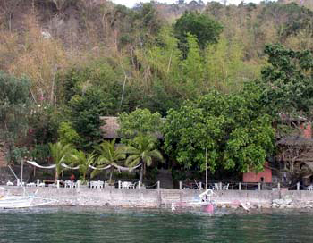 club ocellaris - view from the water