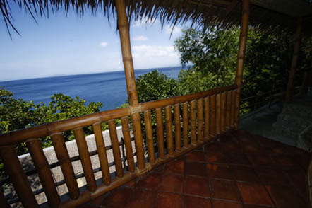 view in Anilao from Club Ocellaris