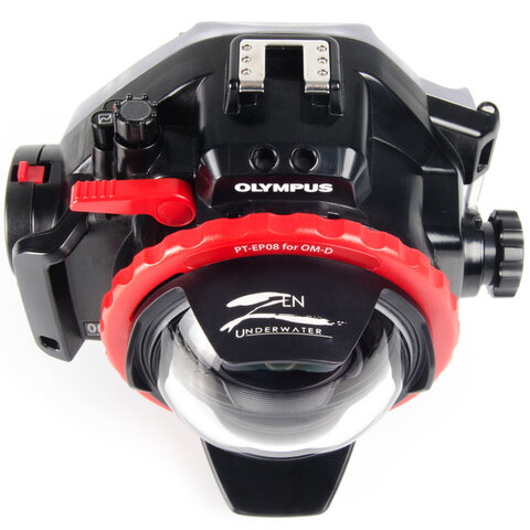Olympus PT-EP08 Housing (OM-D EM-5 Camera) Zen port adapter from
