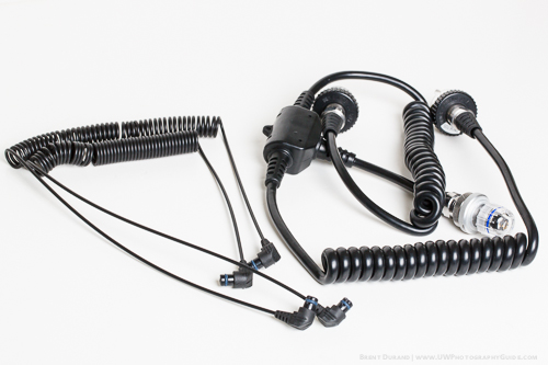 thumbnail image 2 of Vacuum Pump Housing Sony A6000 Sea Frogs OF-02 Double Synchronization Cable, Dual 5-Pin Sync Cord Fiber Optic Line To Nikonos Type Bulkhead For Seafrogs Underwater Housings Compatible With Sea Frogs Sea Sea 2 of 13