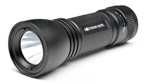 small Nocturnal LED dive light / focus light