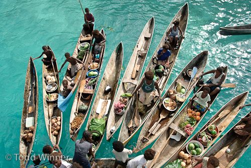 boats in the solomon islands