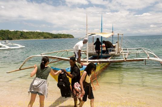 Ticao bangka boat