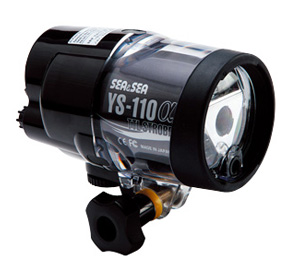 underwater strobe flash