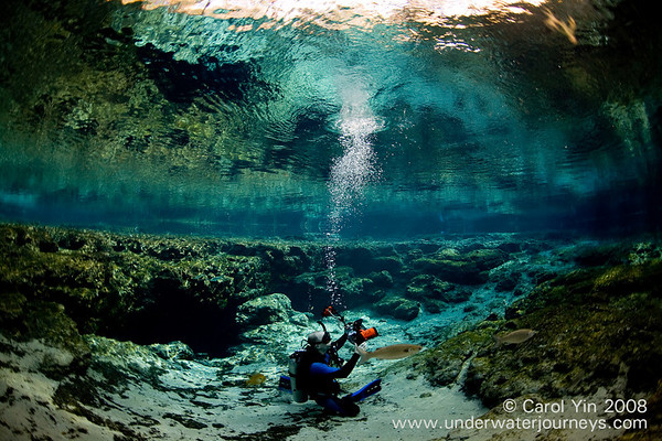 nautral light underwater photography