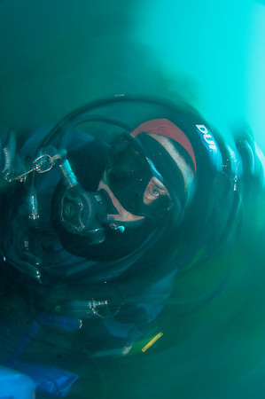 underwater dive buddy