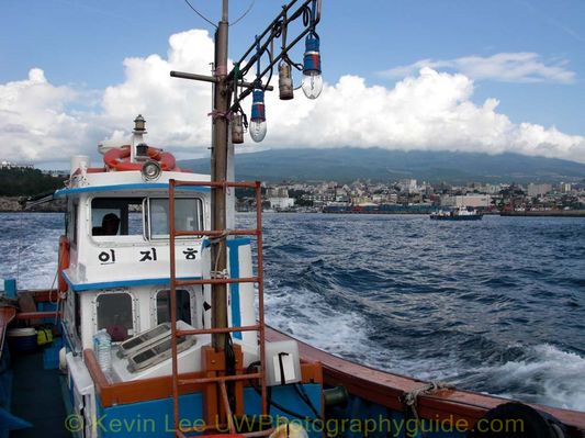 boat to Jeju
