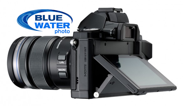 olympus om-d e-m5 camera with 12-50mm lens