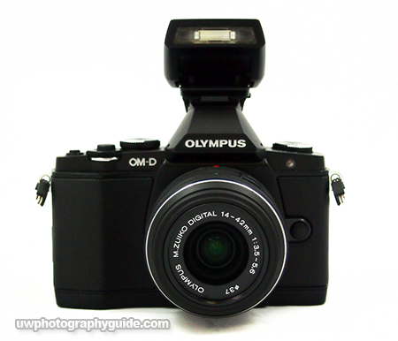 OLYMPUS OM-D em5 m1 デジタルカメラ 黒 Olympus OM-D E-M5 Camera with 12-50mm f3.5/5.6 Power Zoom Lens