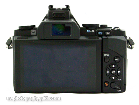 Olympus OM-D EM5 Back