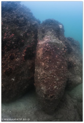 Scuba diving Cleopatra's palace