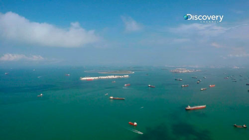 Sisters Islands Marine Park aerial