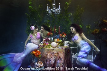 "A Most Exquisite Underwater Mermaid Tea Party" 2nd Place - Sarah Teveldal