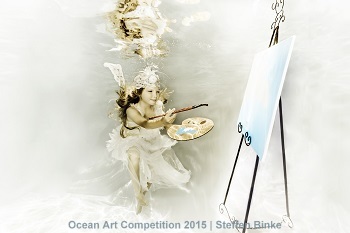"The Underwater Artist" 4th Place - Steffen Binke