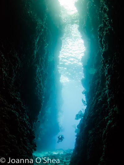 The famous Leru Cut is a must for wide-angle photographers. Photo: Jo O'Shea