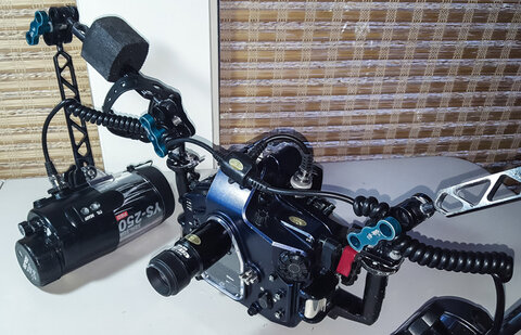 180 degree viewfinder closeup