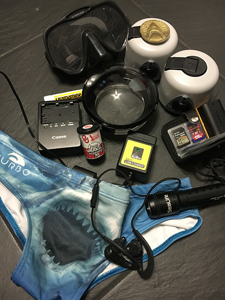 Ken's random items he also brings on his carry on baggage.