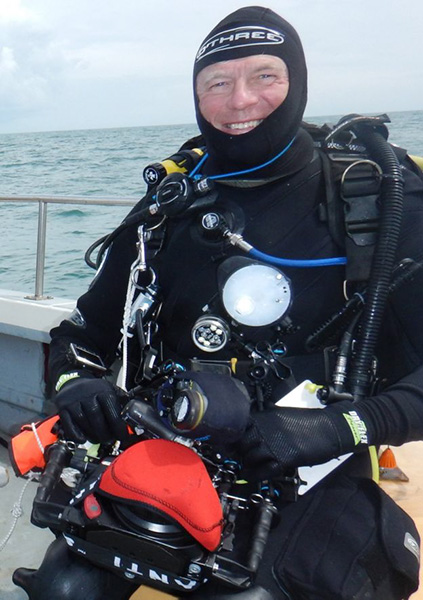 Kevin McIlwee almost gave up with his camera but is now reunited with his camera.