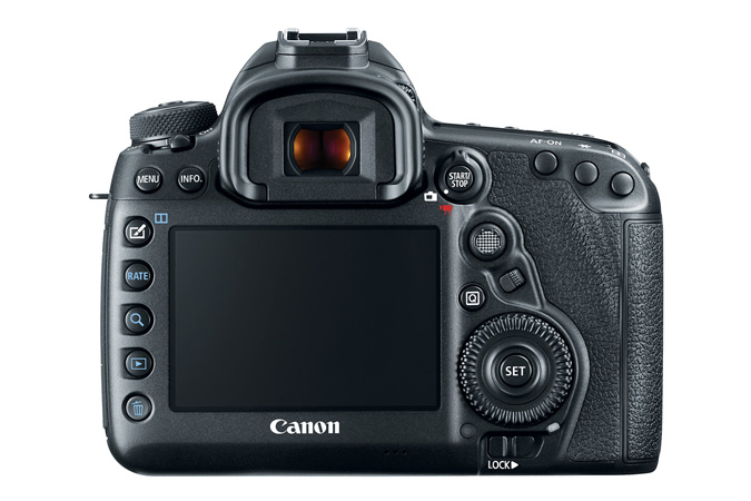 Canon 5D Mark IV - back view