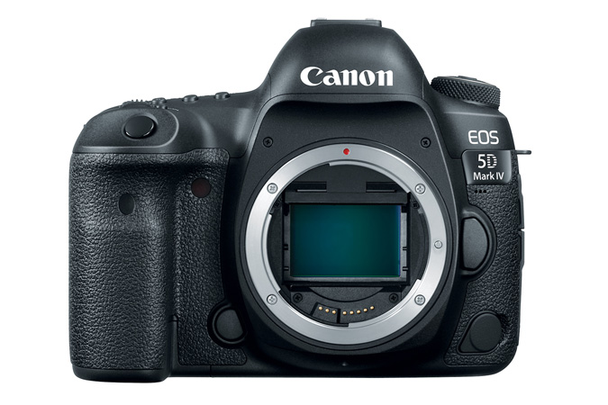 Canon 5D Mark IV - front view