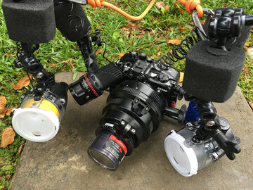 Testing the Sony a6300 in the Lembeh Strait.