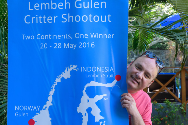 Alex Mustard is excited about The Shootout 2018.