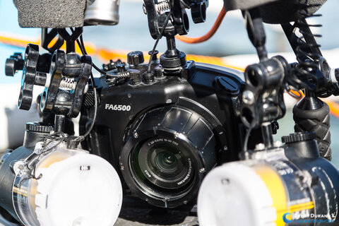 The Fantasea FA6500 on interval between dives in Anilao, Philippines.