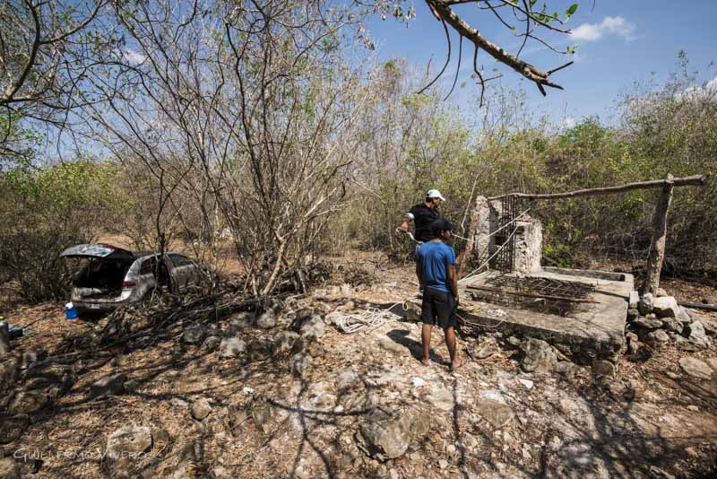 Entrance to D’Zonot Ila Cenote.