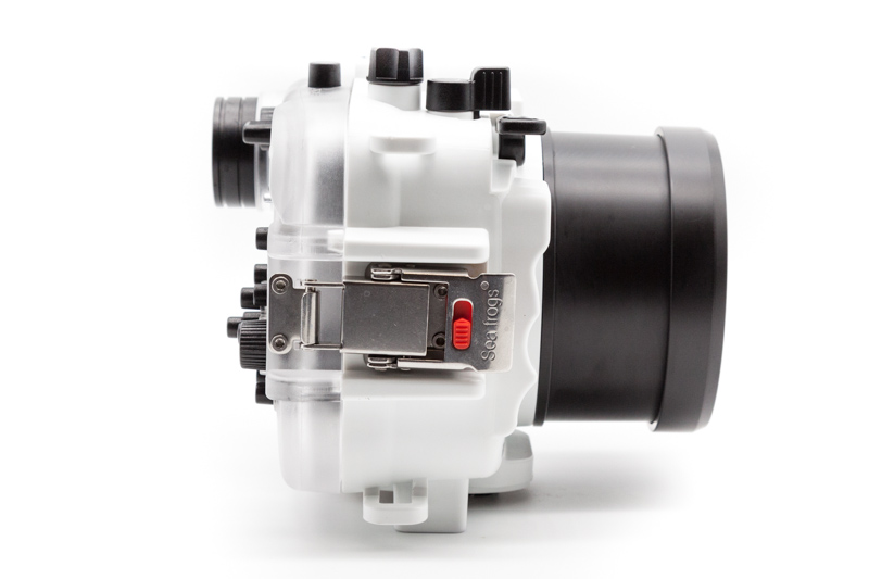 Salted Line Housing for Sony RX100 VII with Flat Glass Macro Port and aperture dial Salted Line Housing for Sony RX100 VII with Flat Glass Macro Port and aperture dial