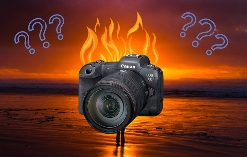 Canon EOS R5 Underwater Overheating Test