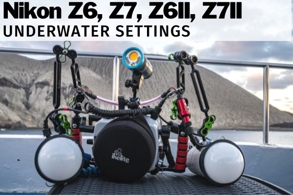 Nikon Z7, Z7II, Z6, Z6II Underwater Settings