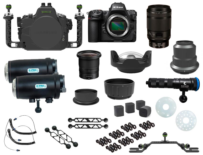 Bluewater Marelux Nikon Z8 Wide angle & Macro package