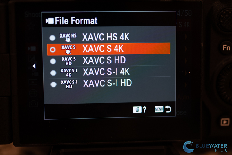 sony a9 iii file format