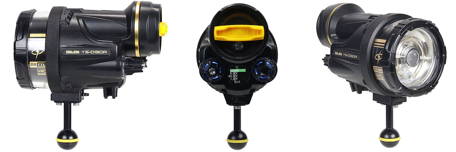 Bluewater Photo announces the new Sea & Sea YS-D130R Underwater Strobe